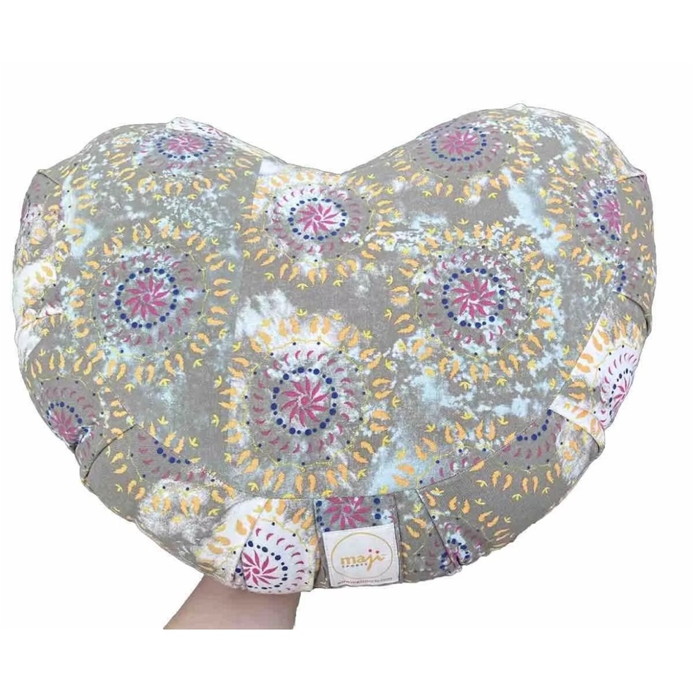 Yoga Meditation Pillow bolster maji sports zafu half moon